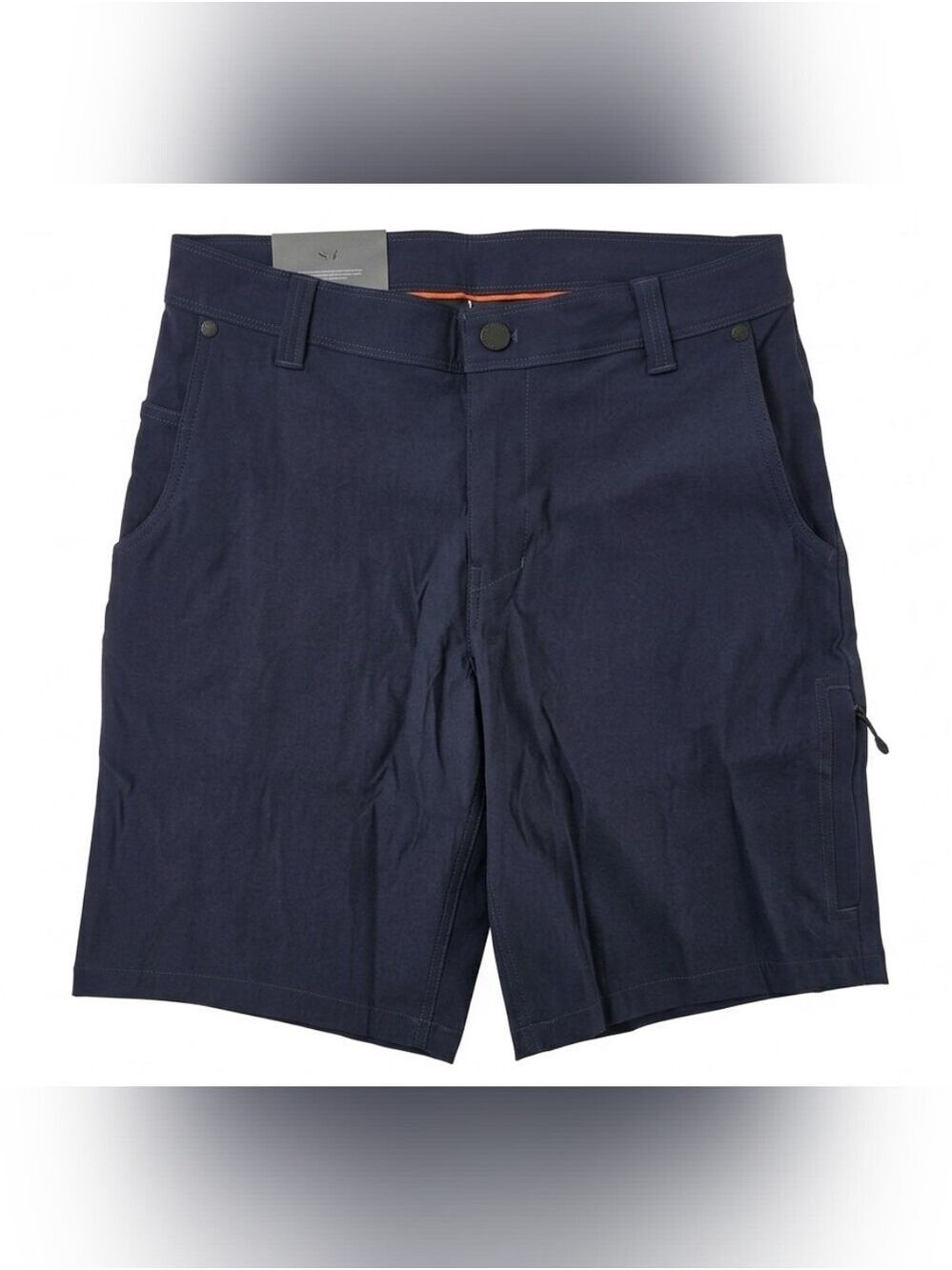 Merrell Navy Trail Nylon Flat-Front Quick Dry Casual Shorts NWT Size 30